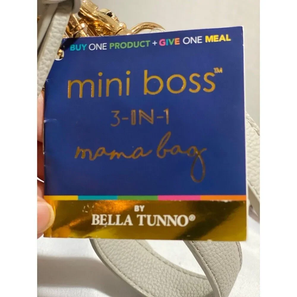NEW Bella Tunno Two Part Convertable Diaper maternity bag multifunctional NWT